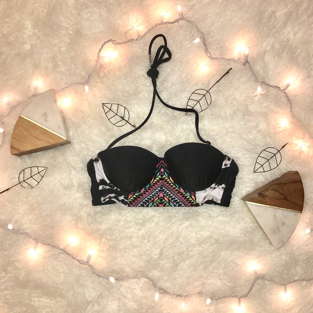 Bikini Top, Detachable Straps, Strappy Back!